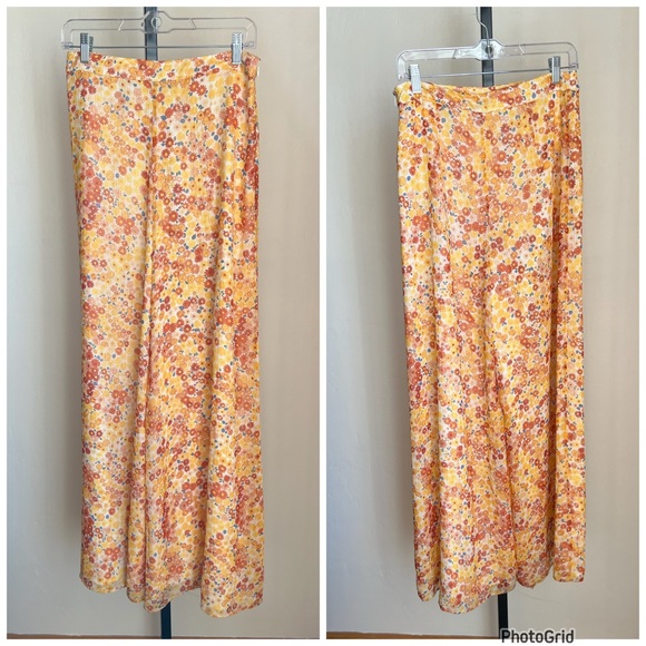 STAUD Vallea Floral Wide Leg Pants - Picture 2 of 5